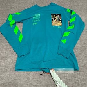 OFF-WHITE LONG SLEEVE PASCAL PAINTING TEE